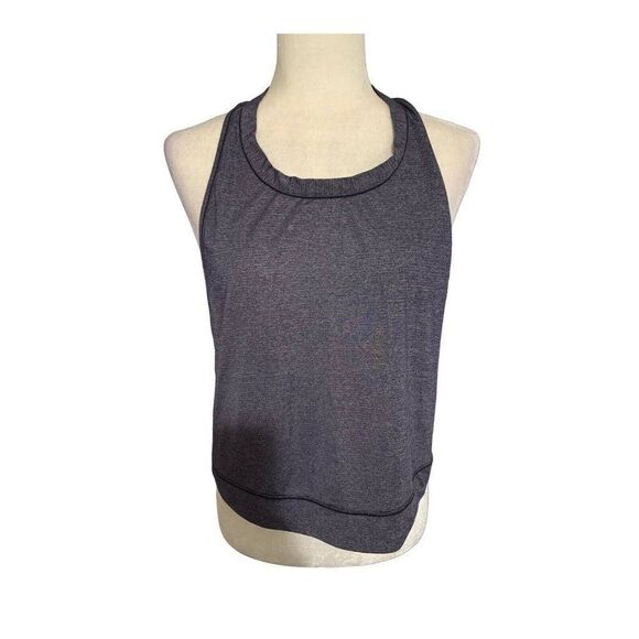 lululemon womens solid navy blue tank top medium - Picture 1 of 3